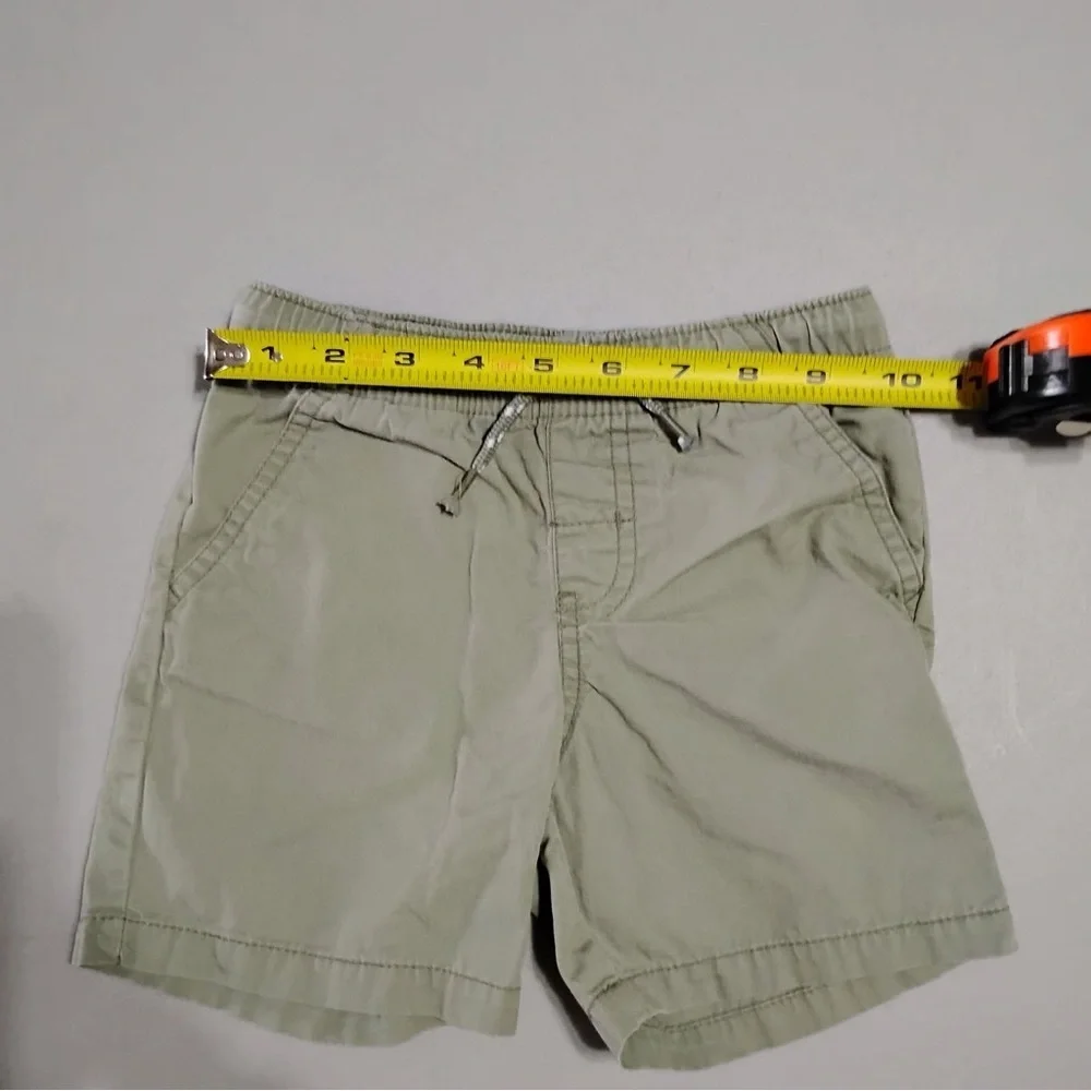 Cat & Jack Toddler Khaki Shorts Size 3T Elastic Waist Pull-On Chino Shorts